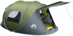  Night Cat Kemping sátor Turista 2 személyes Vízálló Sötétzöld (5908456413311)
