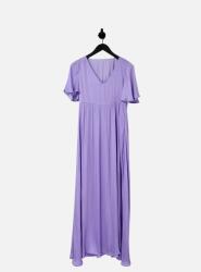 ONLY Lila Maxi Ruha, Size M, poliészter, V-nyakkivágás, klasszikus stílusú (476005)