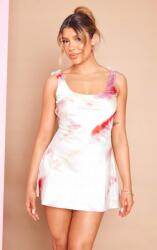 Prettylittlething Mini Ruha, fodros, mintás, Size 34