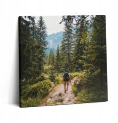 Wallfluent Canvas Fotó Vászon Keret A Konyhába Ember Az Úton Zakopanéban (010030010270000075538)