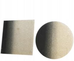 Kaemingk Tükörtányér kerek/négyzet alakú 20x30cm arany (Świeczki świeczniki na święta)