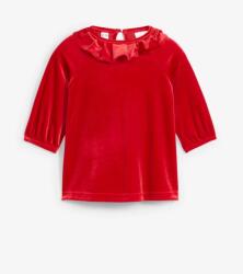 Bonprix Bársonyos Babaruha Fodros Mintával 68/74__68