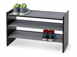 Tchibo Cipősszekrény textil polc szürke 82 x 48, 5 x 35 cm (Szafka na buty)