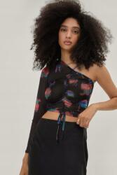 Nasty Gal Fekete Áttetsző Felső Minta (38) (471666)