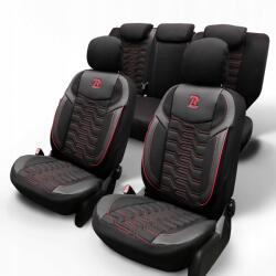 Lucaro. eu Lucaro Berlin autós üléshuzat fekete-piros bőr szett (KBR-02)