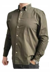 Tommy Hilfiger hosszú ujjú ing olívazöld, S-es méret