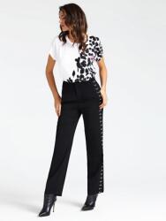 Guess Fekete Nadrág, 26, díszített oldalcsíkkal, poliészter (391095)