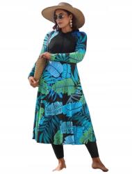 Shein Fürdőruha Kétrészes Beépített Leggings Ruha 3XL__3XL