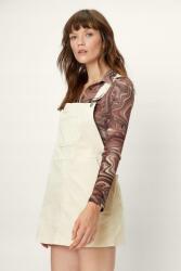 Nasty Gal Ecru Mini Ruha Vállpántok (34) (472229)