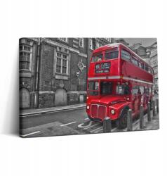 Wallfluent Fotótapéta Étkezőbe Modern Piros Emeletes Busz 30x20 cm (010030010150000074730)