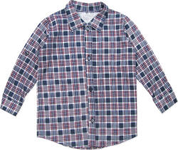  104 Látogatói ing fiú Karácsonyi hosszú ujjú kockás B127 (dług rękaw)