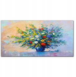 Coloray Vászonkép a nappaliba Festmény virágok 100x50 (010030010010000016783)