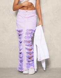 Prettylittlething Lila Farmer Testhezálló Maxi Szoknya Prettylittlething 36