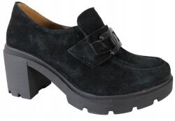 Filippo Félcipő Filippo DP4785 MÉRET38 Bőr Fekete Velúr (DP4785)