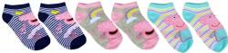 3 db Peppa Pig Malac lábszárvédő zokni 23/26-os méret