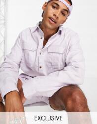 Reclaimed Vintage Ing Lila Oversize