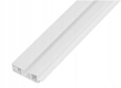 RENA Mennyezeti Sín Egyvágányú Pvc Fehér 120CM Mennyezeti Függönykarnis Rena (REN-SZY-PCV-POJ-120)