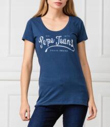 Pepe Jeans Sötétkék Nyomott Mintás Póló (s) (591500)