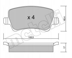 Metelli Ham. tyl Építőkockák 22-0676-0/MET