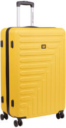 Caterpillar Rockford Valiză de Călătorie de Cabină Dura Galbenă cu 4 Roți Înălțime 55cm (84683-42) Valiza