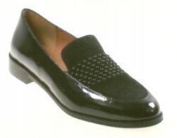 Fabio Fabrizi 853 Félcipő Fekete Naplak 37-ES Méret (853)