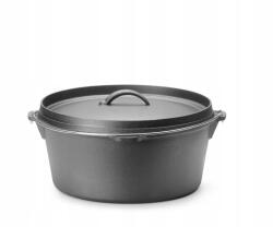 HENDI Öntöttvas bogrács, 7.2 L, fekete, Ø310x(h)155mm (8711369629376)