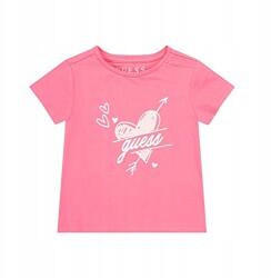 GUESS Rózsaszín póló, 3-6 hónapos, pamut (397863)