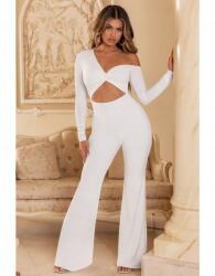  Club L Krémszínű Overál Cut Out (46) (585065)