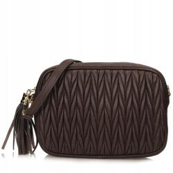 Toscanio Valódi bőr Postás Táska Toscanio F226 Sötétbarna (TOSCANIO F226 CIEMNY BRĄZ D23)