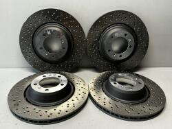 Porsche OE Porsche Cayman GT4 Hátsó Féktárcsa 9GT615601F 9GT615602F Ár 2 Db-ra