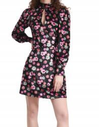 Reserved Ruha, Bársonyos Mini, Virágmintás, Size 40