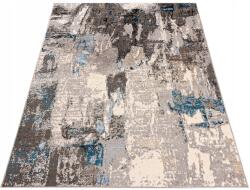 Carpeto Lake Szőnyeg 140x200 Divatos Modern Stílusos l188gb (I188A GRAY/LBLUE)