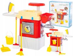 Polesie Infinity Szett Polesie Háztartási Mosógép Takarító Szett 42293 (42293)