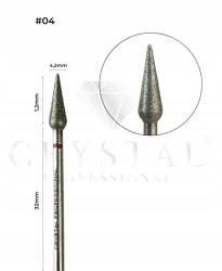 Crystal Professional Gyémántmaró Csepp 4, 2 mm Crystal Professional #04 (FZ-4)