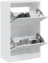 vidaXL fehér szerelt fa cipőszekrény 60 x 34 x 96, 5 cm (839945)