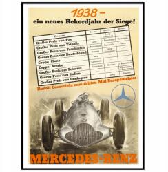  Poszter Grand Prix Németország Autók Replika 50x70 (Plakat Samochody Auta Wyścigi)