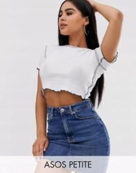  Fehér Elasztikus Pamut Póló