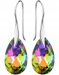 Mennica Świdnicka Fülbevaló Ezüst 925 Kristályok Lógó Ékszerek Ajándék Feleség Női