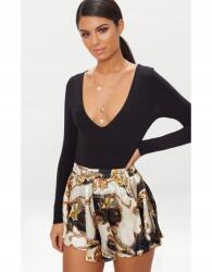 Prettylittlething Szatén Mintás Rövidnadrág (34) (565938)