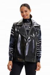 Desigual Fekete Műbőr Kamizli (L) (22WWEWAK_2000)