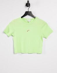  Zöld Pamut Logós Felső Casual