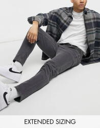 Asos Design Aso Design Szürke Egyenes Szárú Farmernadrág (26/30) (523452)