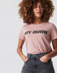 NA-KD Póló Rózsaszín Pamut Print 36 S