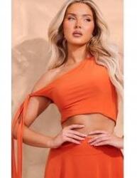 Prettylittlething Narancssárga Megkötős Felső (36) (566856)