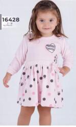  Miniworld velúr ruha 68-74 cm 6-9 m-es