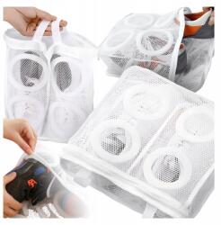 Kanza Zsák Hálós Cipőmosó Táska Cipőtisztító Védő A Mosógéphez (WOREK SIATKA TORBA DO PRANIA BUTÓW KANZA)