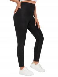 Shein Curve Leggings Fekete Kígyó Mintás Magas Derék 44 XXL__XXL
