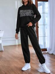 Shein IC57305 Shein Flitterekkel Díszített Melegítőnadrág (29) S