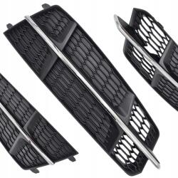 112&tech Audi A6 C7 Lökhárítórács 14-18 Polift S-line Competition Króm Hq