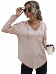 Shein Rózsaszín Kapucnis Pulóver 40 L__40